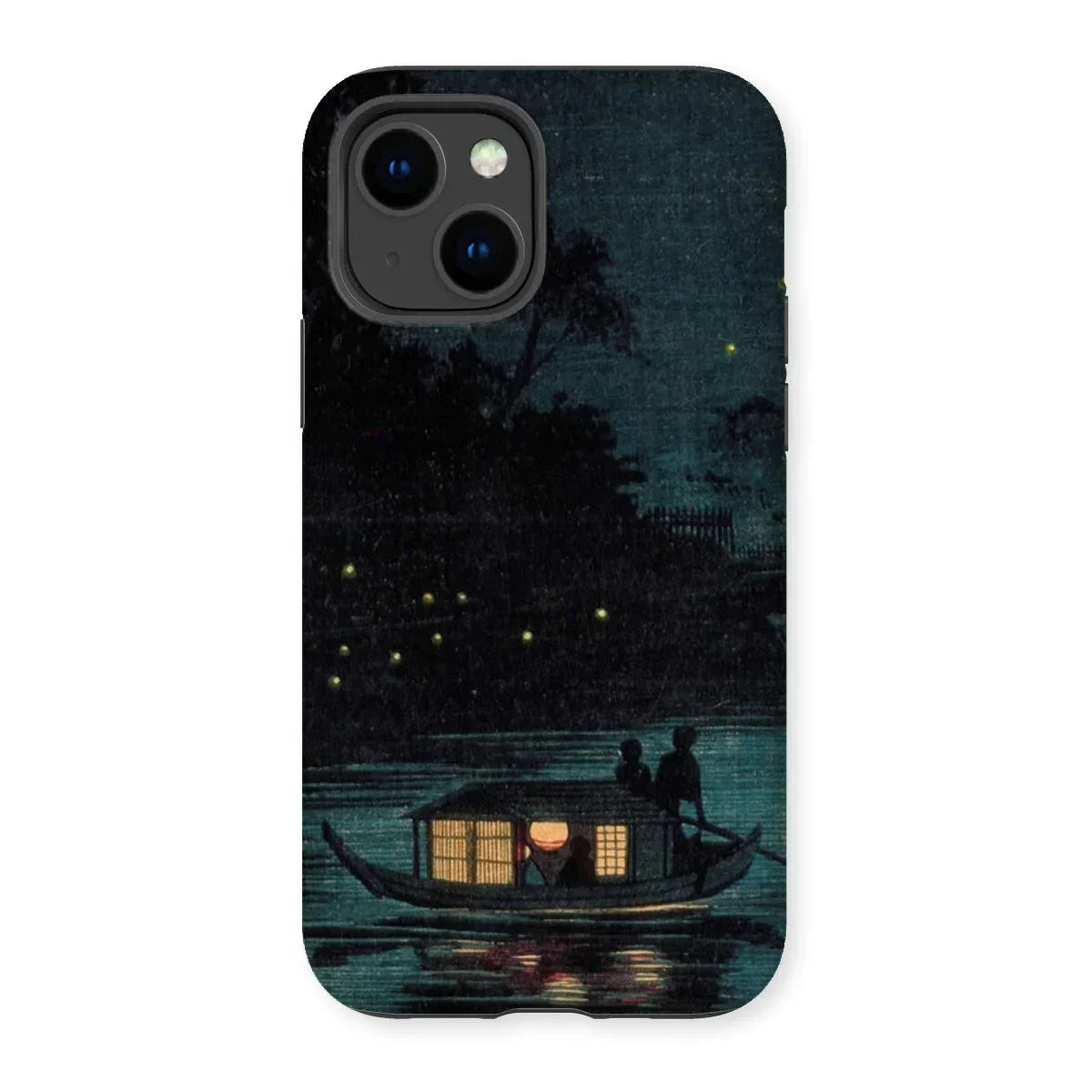 Fireflies at Ochanomizu - Kobayashi Kiyochika Iphone Case - 14 / Matte