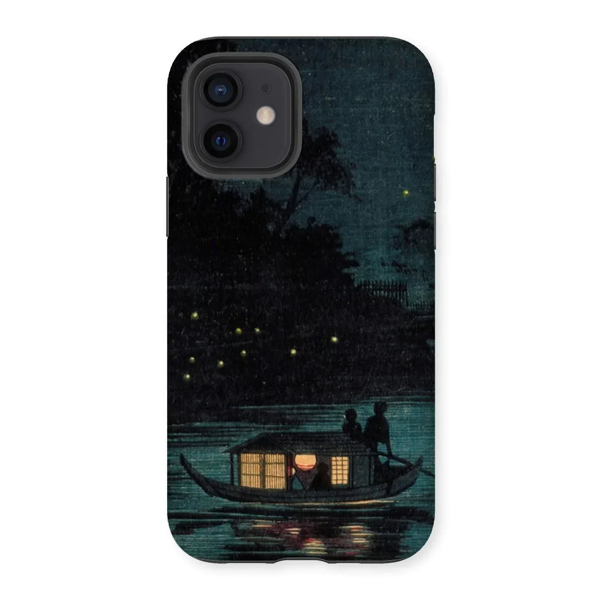 Fireflies at Ochanomizu - Kobayashi Kiyochika Iphone Case - 12 / Matte