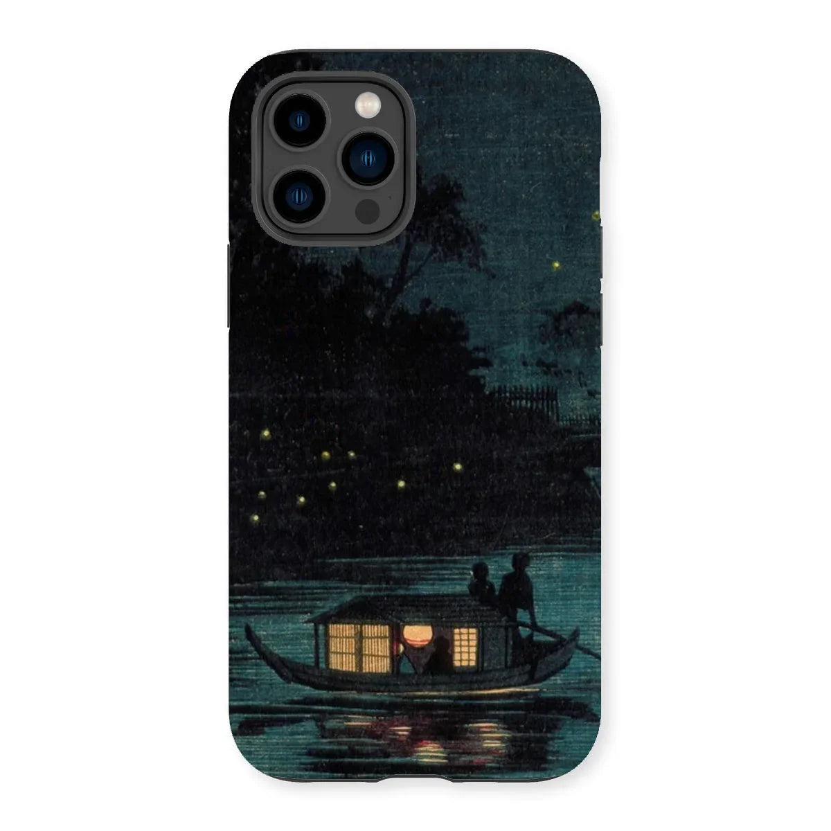 Fireflies at Ochanomizu - Kobayashi Kiyochika Iphone Case - 14 Pro / Matte