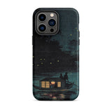 Fireflies at Ochanomizu - Kobayashi Kiyochika Phone Case Iphone 14 Pro Max / Matte Artistic Phone Case Kobayashi Kiyochika Iphone Case,