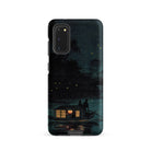 Fireflies at Ochanomizu Kobayashi Kiyochika Samsung Case, Galaxy S20 / Matte, Smartphone Case Serene Night Scene House Like Boat Water