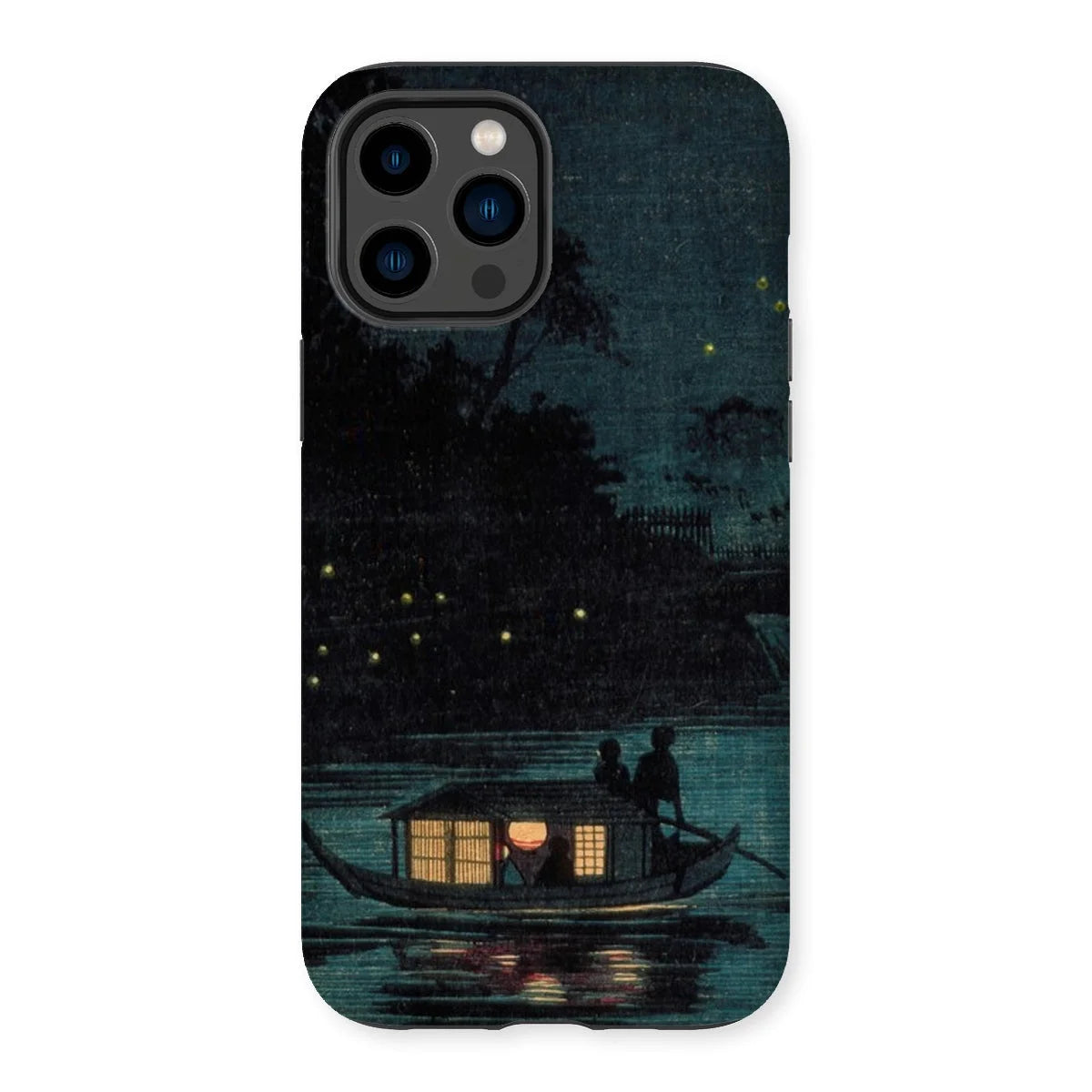 Fireflies at Ochanomizu - Kobayashi Kiyochika Iphone Case 14 Pro Max / Matte Mobile Phone Cases