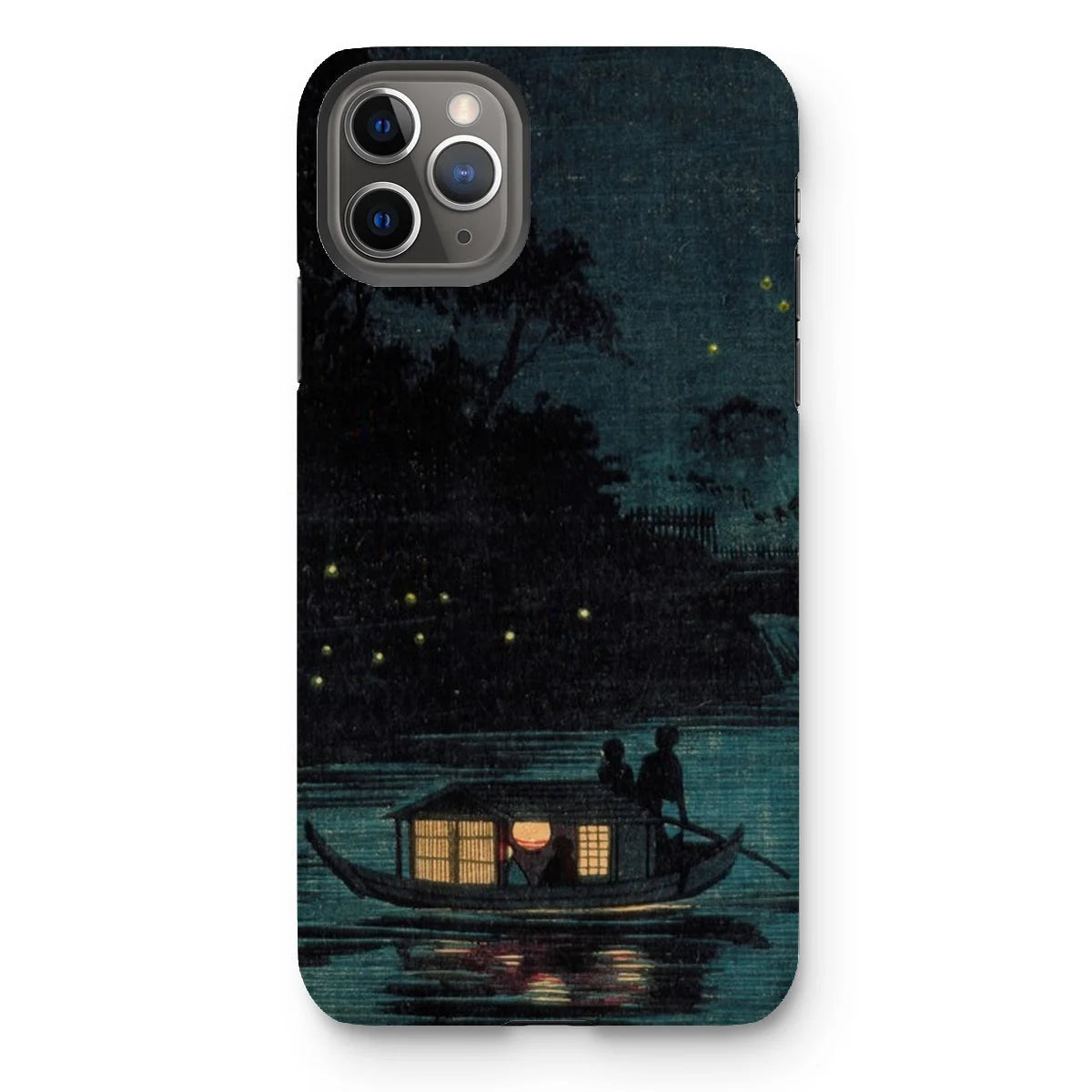 Fireflies at Ochanomizu - Kobayashi Kiyochika Iphone Case 11 Pro Max / Matte Mobile Phone Cases