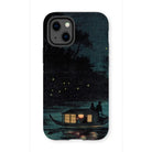 Fireflies at Ochanomizu - Kobayashi Kiyochika Iphone Case 13 Mini / Matte Mobile Phone Cases