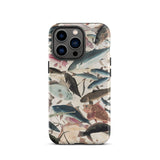 Fish - Utagawa Yoshikazu Ocean Life Iphone Case, 13 Pro / Matte, Fish-patterned Phone Case