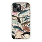 Fish - Utagawa Yoshikazu Ocean Life Iphone Case - 13 / Matte