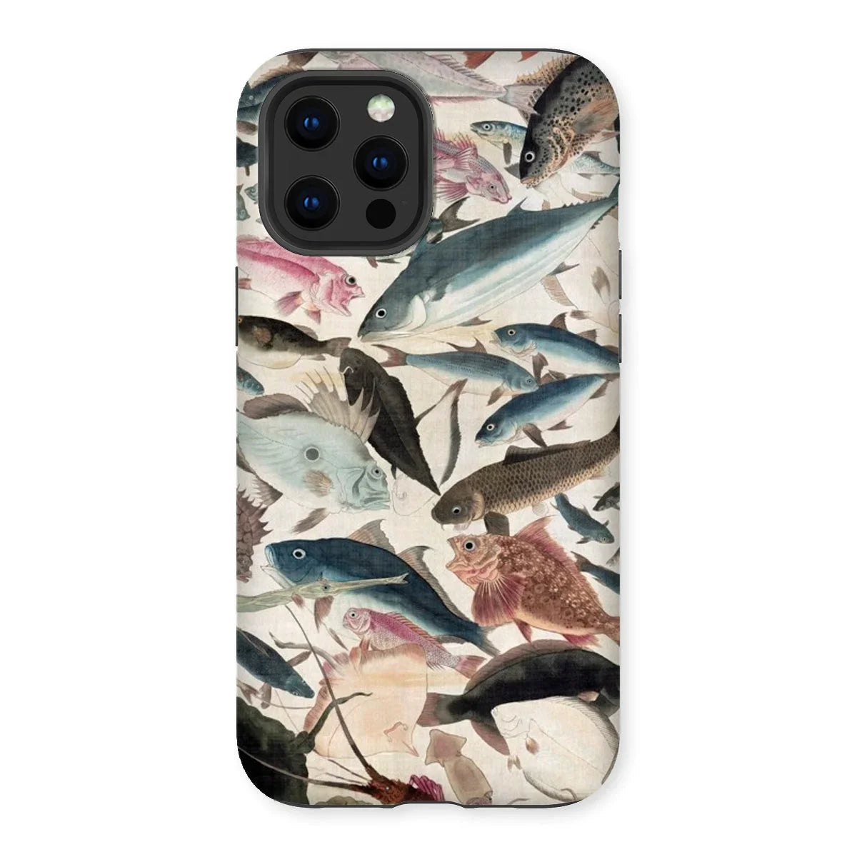 Fish - Utagawa Yoshikazu Ocean Life Iphone Case - 13 Pro Max / Matte