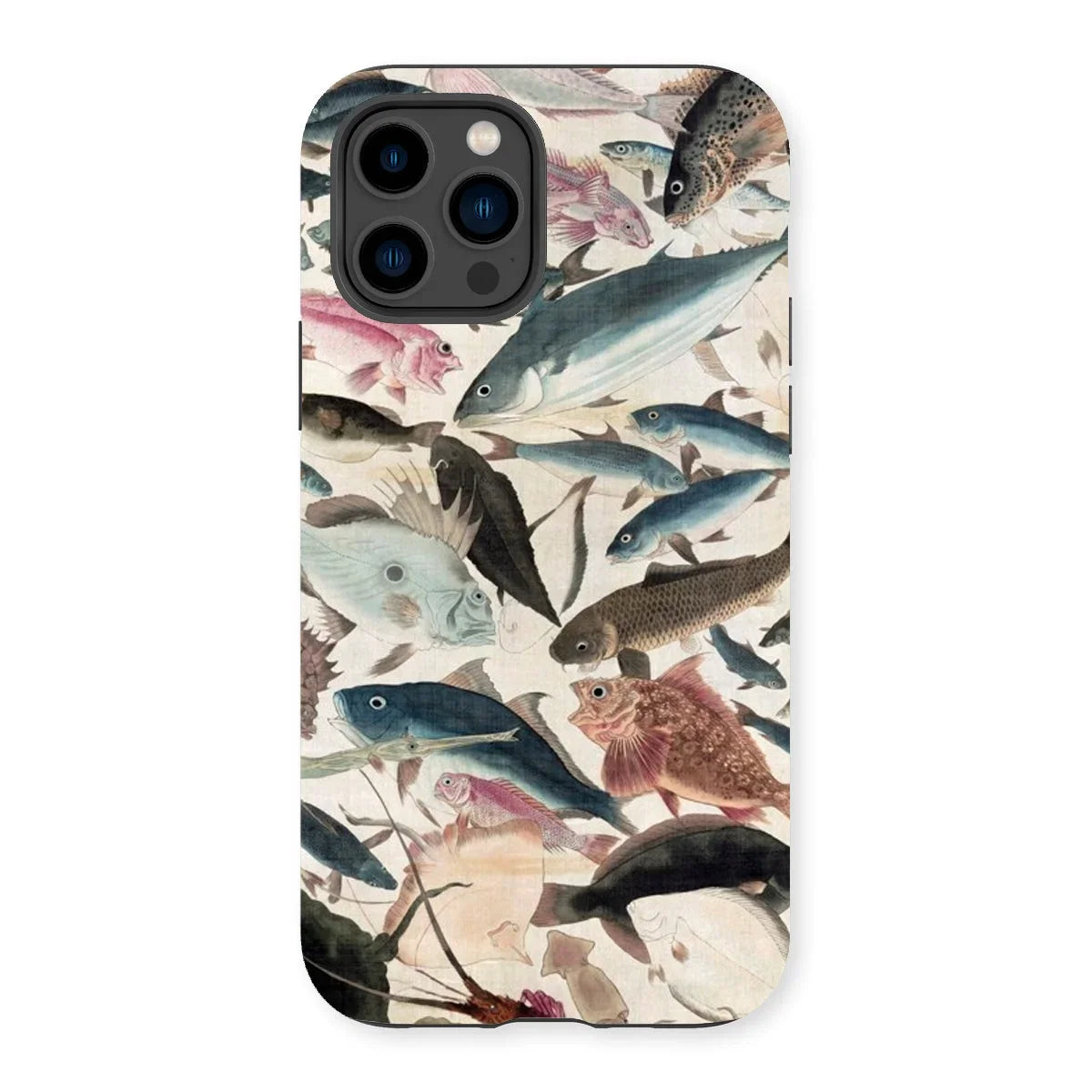 Fish - Utagawa Yoshikazu Ocean Life Iphone Case - 14 Pro / Matte