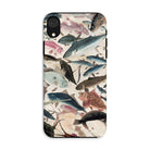 Fish Utagawa Yoshikazu Ocean Life Iphone Case, Xr / Matte, Phone Case Vintage Style Pattern Fish Marine Creatures