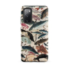 Fish Utagawa Yoshikazu Ocean Life Samsung Case, Galaxy S20 Fe / Matte, Phone Case Collage Fish Illustrations
