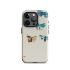 Five Butterflies Odilon Redon Watercolor Iphone Case, 15 Pro / Matte, Butterfly Patterned Phone Case