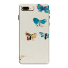 Five Butterflies Odilon Redon Watercolor Iphone Case, 8 Plus / Matte, White Iphone Case Decorated Colorful Butterfly Designs