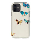 Five Butterflies - Odilon Redon Watercolor Iphone Case, 12 / Matte, Kite-952481929, Iphone Case Decorated Colorful Butterfly Patterns
