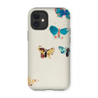 Five Butterflies - Odilon Redon Watercolor Iphone Case, 12 Mini / Matte, Kite-952481931, Iphone Case Decorated Colorful Butterfly Patterns