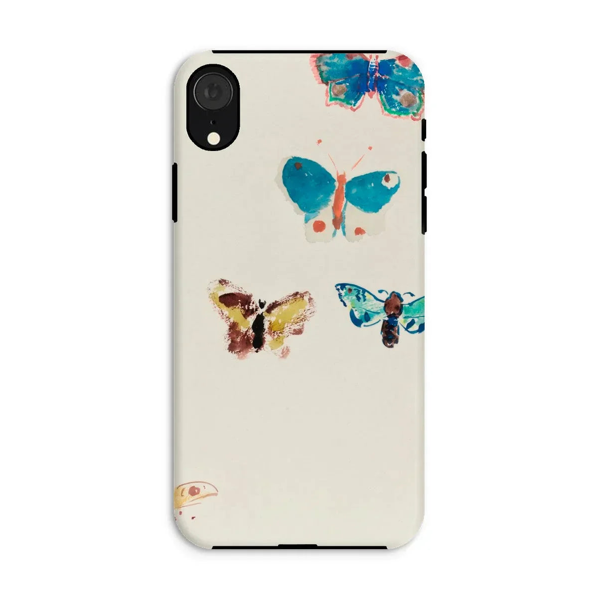 Five Butterflies - Odilon Redon Watercolor Iphone Case, Xr / Matte, Kite-952481943, Phone Case Decorated Colorful Butterfly Designs