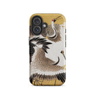 Flock of Cranes Ishida Yutei Edo Art Iphone Case, 16 / Matte, Crane Patterned Phone Case
