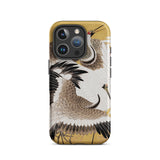 Flock of Cranes - Ishida Yutei Edo Art Phone Case Iphone 16 Pro / Matte Crane-themed Phone Case Ishida Yūtei’s Flock, Edo-period Artistry,