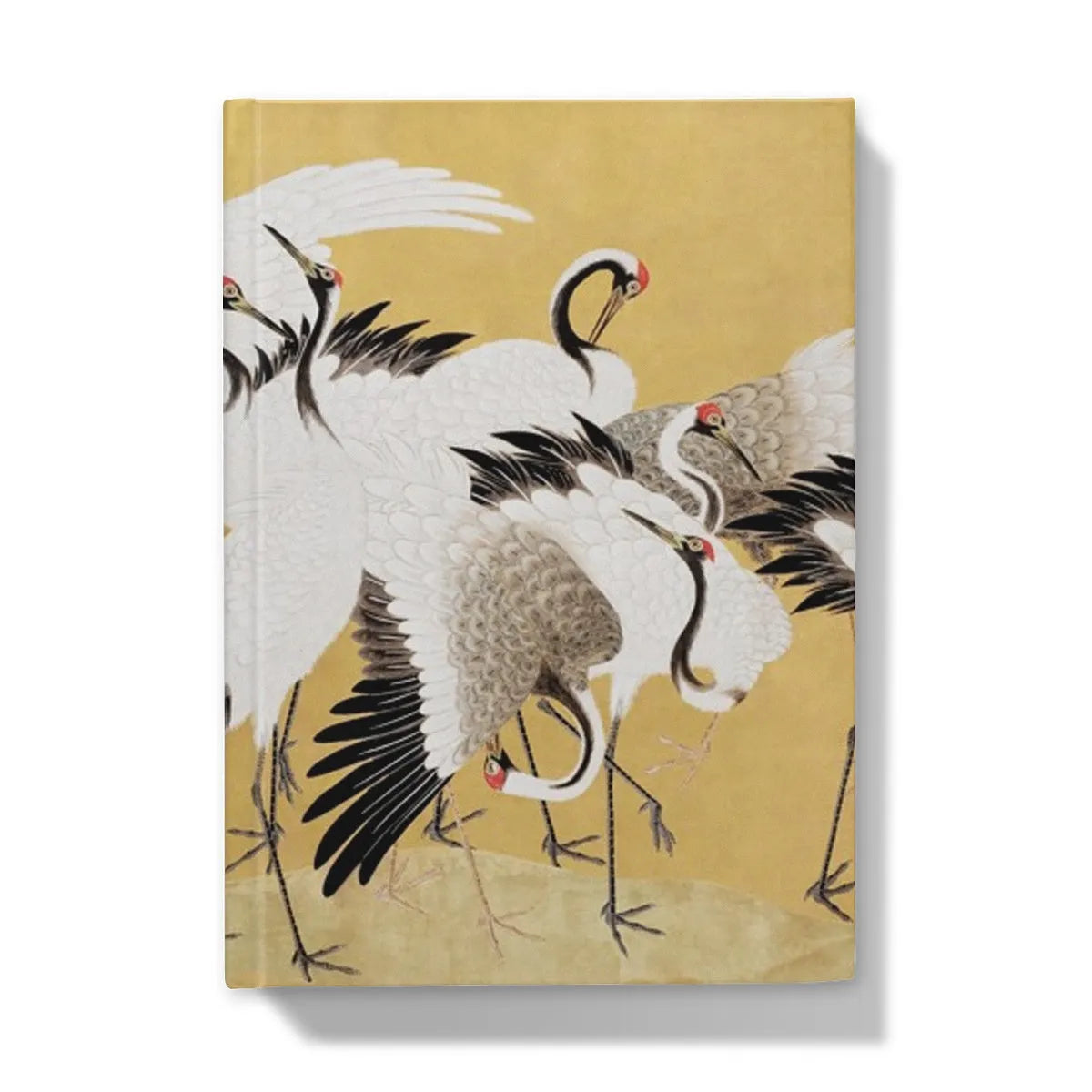 Flock Of Cranes By Ishida Yūtei Hardback Journal - 5’x7’ / Lined - Aesthetic Art