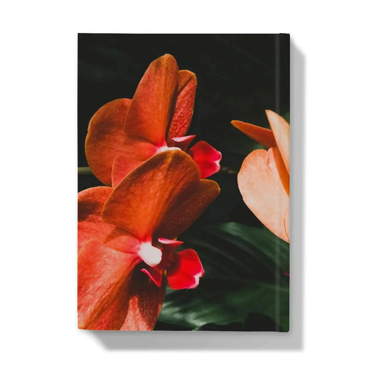 Floral Coral Hardback Journal - Notebooks & Notepads - Aesthetic Art