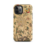 Floral Fantasy of Animals and Birds Iphone Case, 11 Pro / Matte, Floral Animal Patterned Phone Case