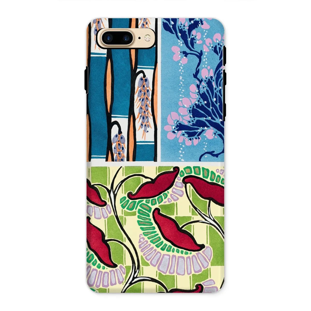 Floral Kitsch Aesthetic Art Phone Case - E.a. Séguy - Iphone 8 Plus / Matte - Mobile Phone Cases - Aesthetic Art
