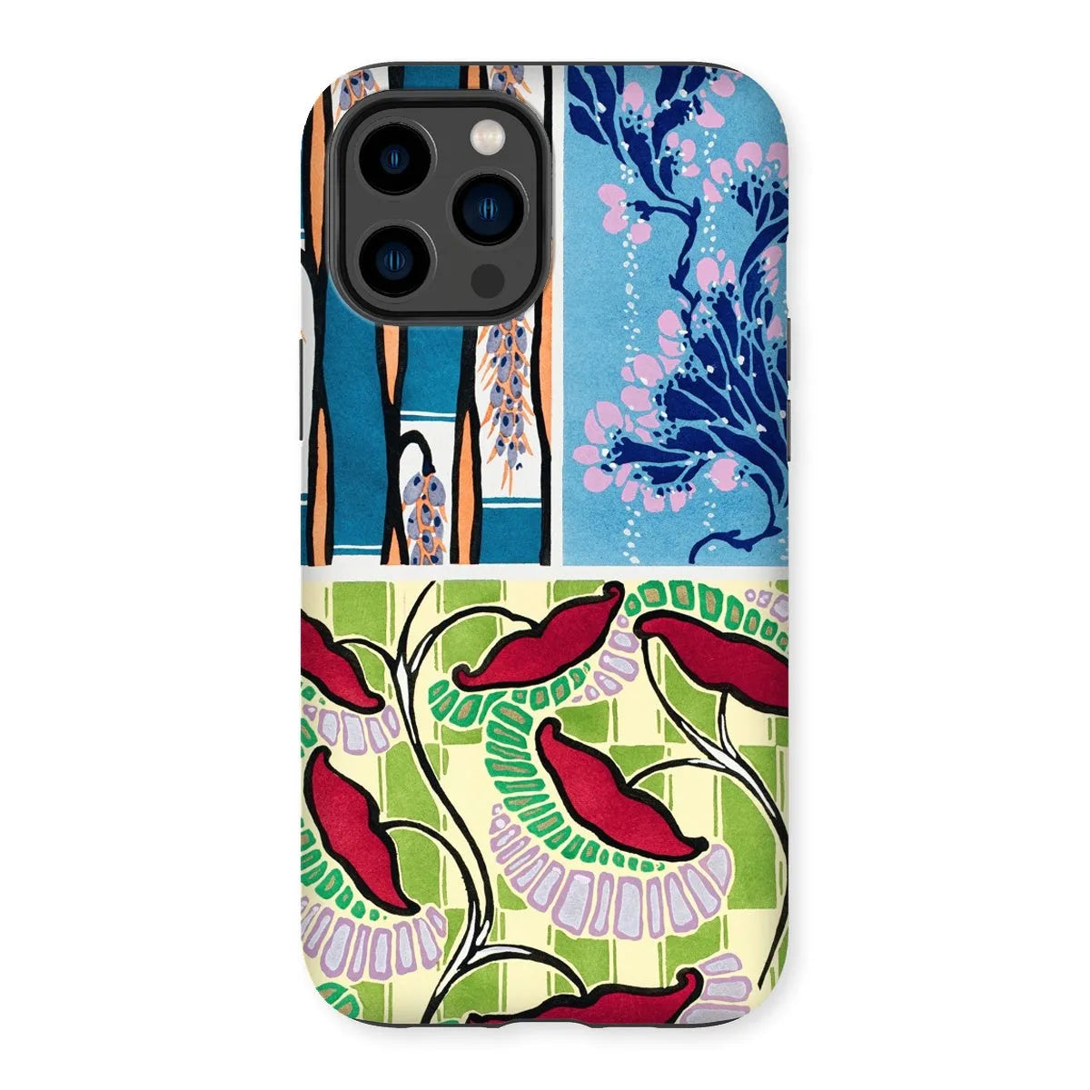 Floral Kitsch Aesthetic Art Phone Case - E.a. Séguy - Iphone 14 Pro Max / Matte - Mobile Phone Cases - Aesthetic Art