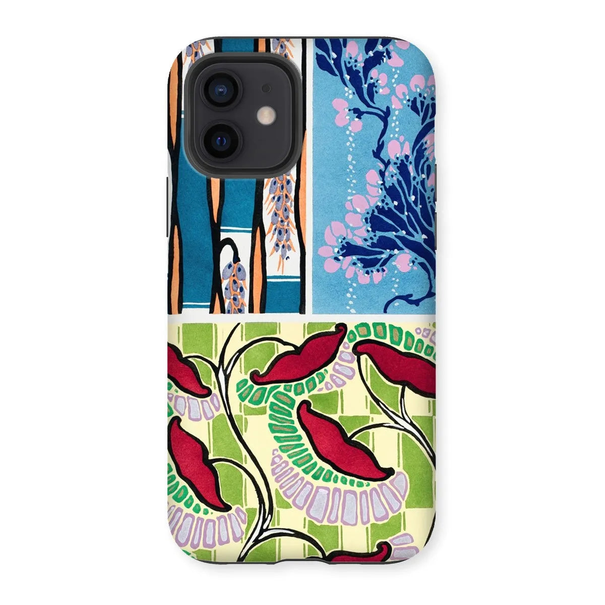 Floral Kitsch Aesthetic Art Phone Case - E.a. Séguy - Iphone 12 / Matte - Mobile Phone Cases - Aesthetic Art