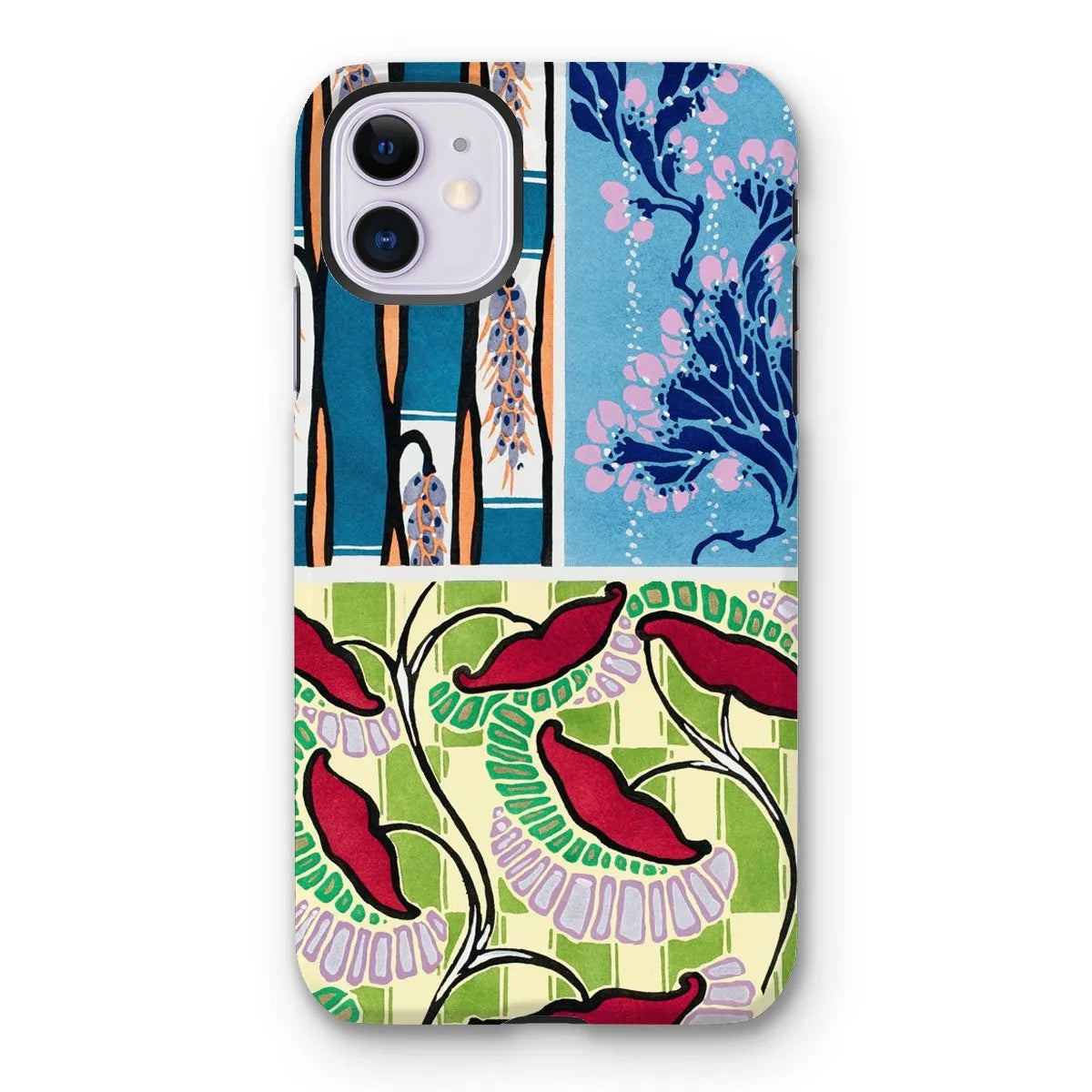 Floral Kitsch Aesthetic Art Phone Case - E.a. Séguy - Iphone 11 / Matte - Mobile Phone Cases - Aesthetic Art
