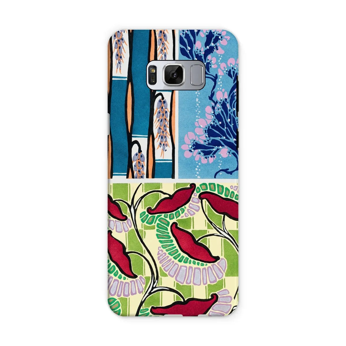 Floral Kitsch Aesthetic Art Phone Case - E.a. Séguy - Samsung Galaxy S8 / Matte - Mobile Phone Cases - Aesthetic Art