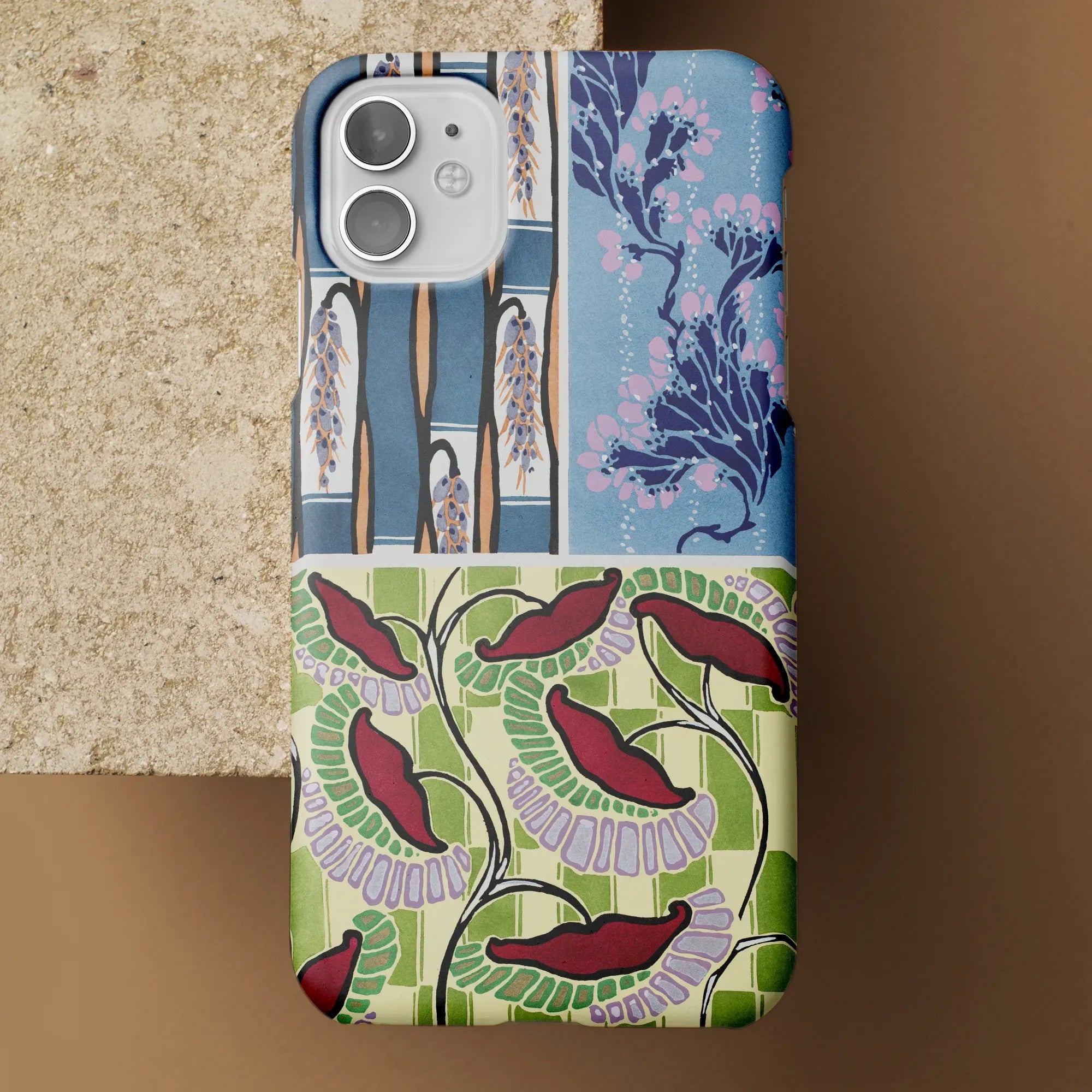 Floral Kitsch Aesthetic Art Phone Case - E.a. Séguy - Mobile Phone Cases - Aesthetic Art