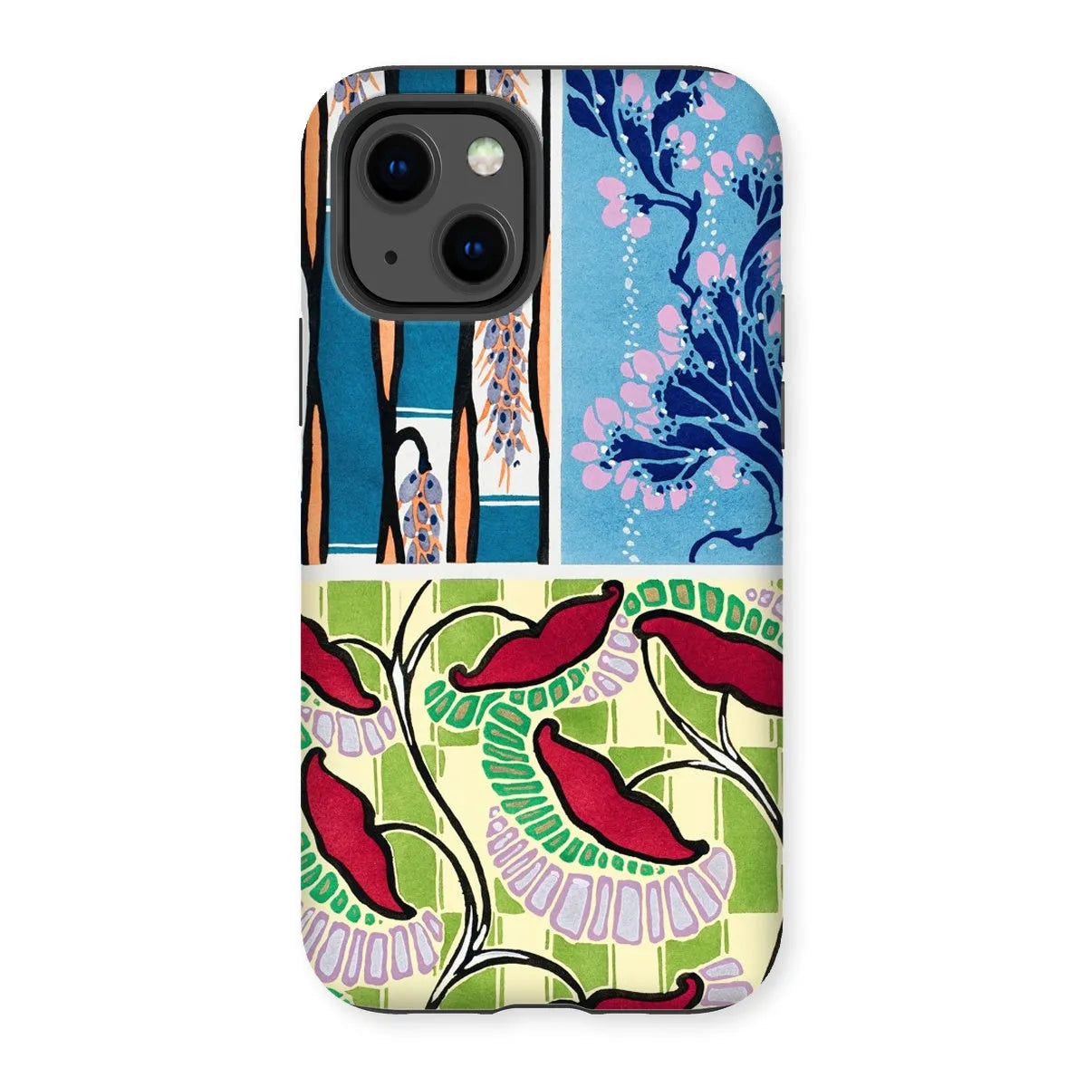 Floral Kitsch Aesthetic Art Phone Case - E.a. Séguy - Iphone 13 / Matte - Mobile Phone Cases - Aesthetic Art