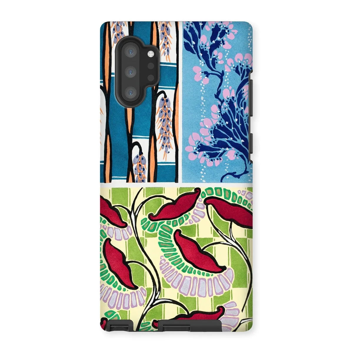 Floral Kitsch Aesthetic Art Phone Case - E.a. Séguy - Samsung Galaxy Note 10p / Matte - Mobile Phone Cases