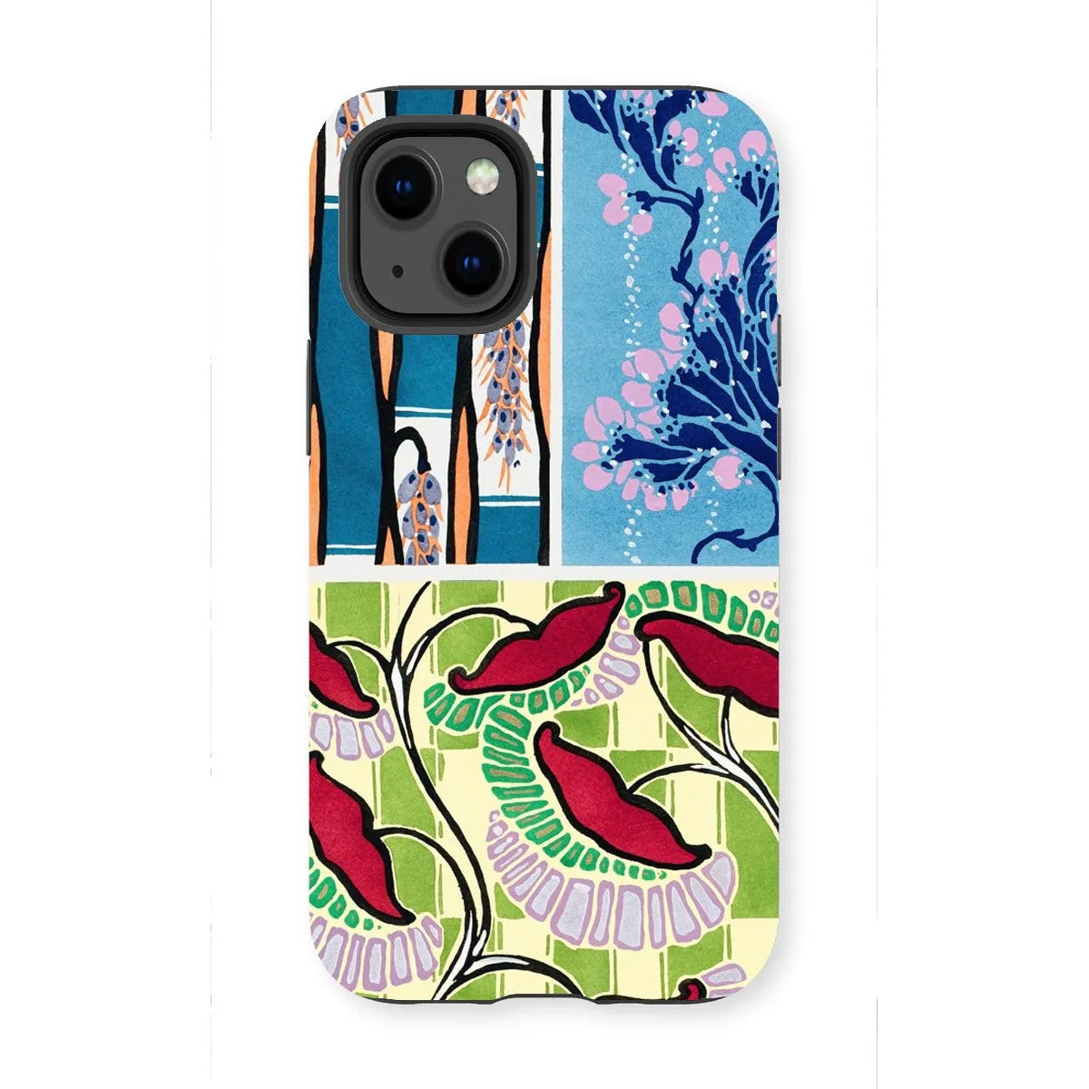 Floral Kitsch Aesthetic Art Phone Case - E.a. Séguy - Iphone 13 Mini / Matte - Mobile Phone Cases - Aesthetic Art