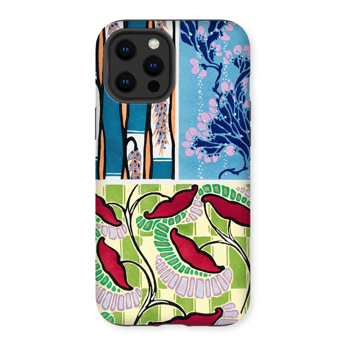 Floral Kitsch Aesthetic Art Phone Case - E.a. Séguy - Iphone 12 Pro Max / Matte - Mobile Phone Cases - Aesthetic Art
