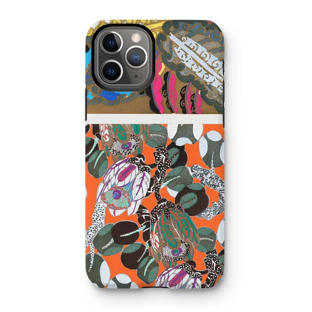 Floral Motifs - Decorative Art Phone Case - Edouard Benedictus - Iphone 11 Pro / Matte - Mobile Phone Cases - Aesthetic