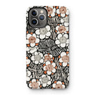 Floral Pattern - Bijutsu Sekai Watanabe Seitei Iphone Case, 11 Pro / Matte, Floral Patterned Phone Case