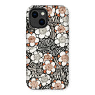 Floral Pattern - Bijutsu Sekai Watanabe Seitei Iphone Case, 14 Plus / Matte, Floral Patterned Phone Case