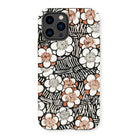 Floral Pattern - Bijutsu Sekai Watanabe Seitei Iphone Case, 14 Pro / Matte, Floral Patterned Phone Case