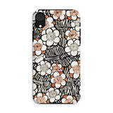 Floral Pattern - Bijutsu Sekai Watanabe Seitei Iphone Case, Xr / Matte, Floral Patterned Phone Case