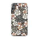 Floral Pattern - Bijutsu Sekai Watanabe Seitei Iphone Case, Xs Max / Matte, Floral Patterned Phone Case