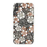 Floral Pattern - Bijutsu Sekai Watanabe Seitei Phone Case Iphone x / Matte Floral Patterned Phone Case Watanabe Seitei, Plum Blossoms