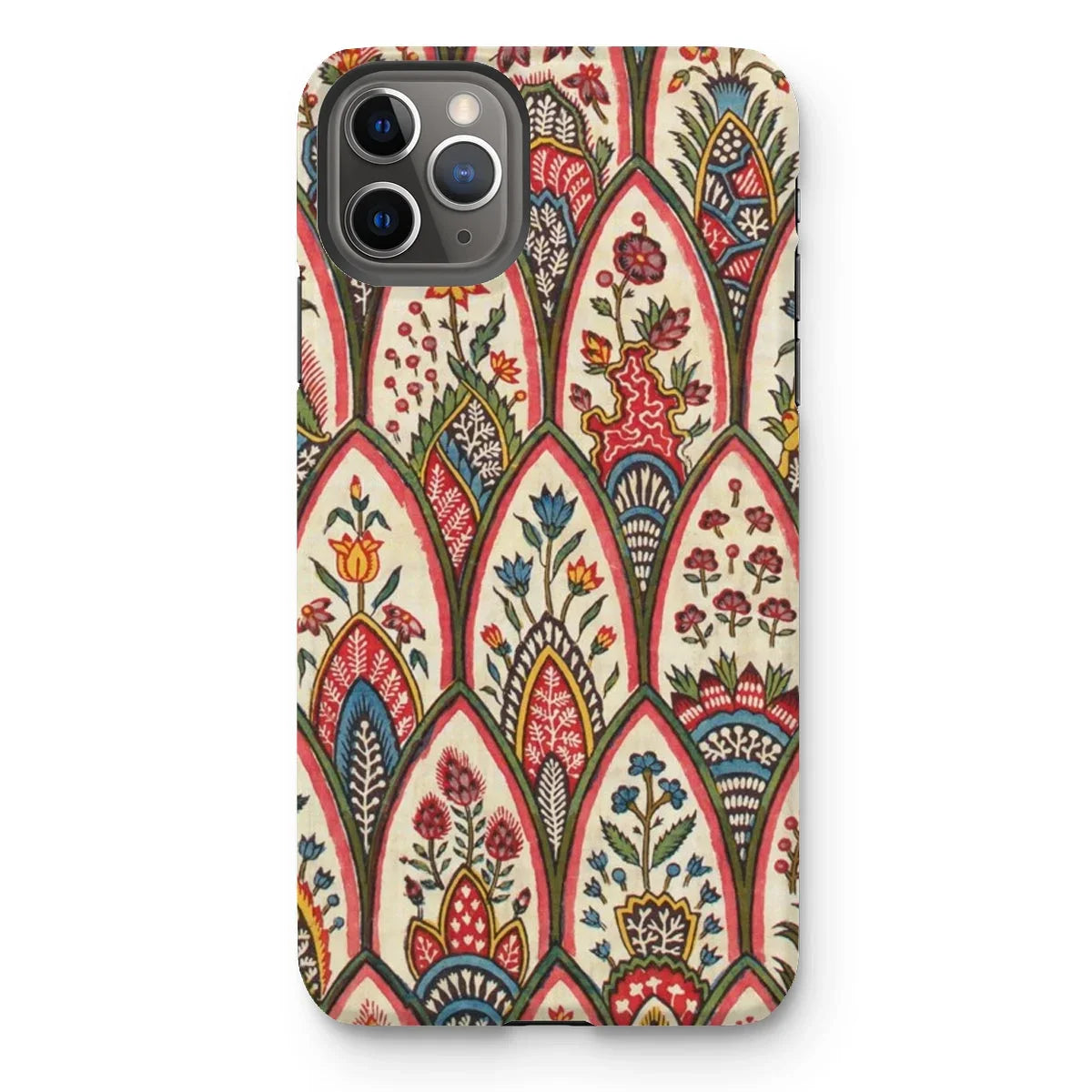 Floral Pattern - Oberkampf & Cie Fabric Iphone Case, 11 Pro Max / Matte, Kite-952438015, Iphone Case Colorful Floral
