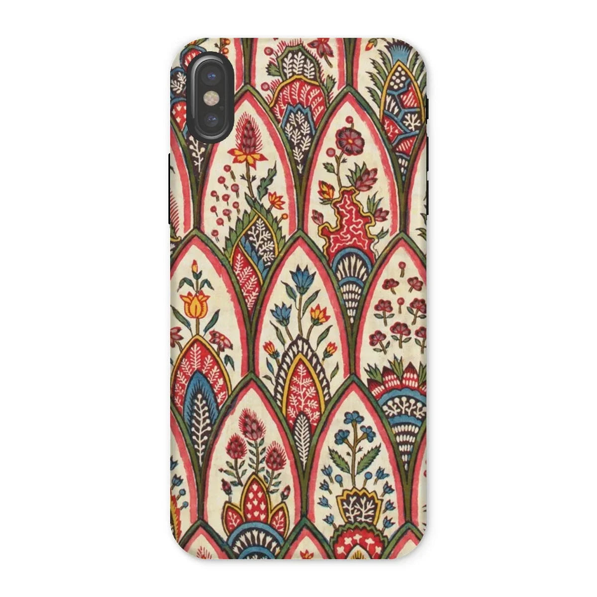 Floral Pattern - Oberkampf & Cie Fabric Iphone Case, x / Matte, Kite-952438029, Phone Case Colorful Floral Pattern
