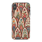 Floral Pattern - Oberkampf & Cie Fabric Iphone Case, Xs / Matte, Kite-952438033, Phone Case Vintage Floral Pattern