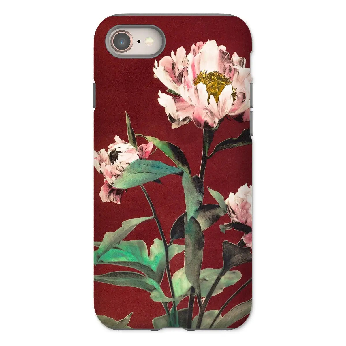 Pink Peonies - Kazumasa Ogawa Floral Photo Art Iphone Case 8 / Matte Mobile Phone Cases