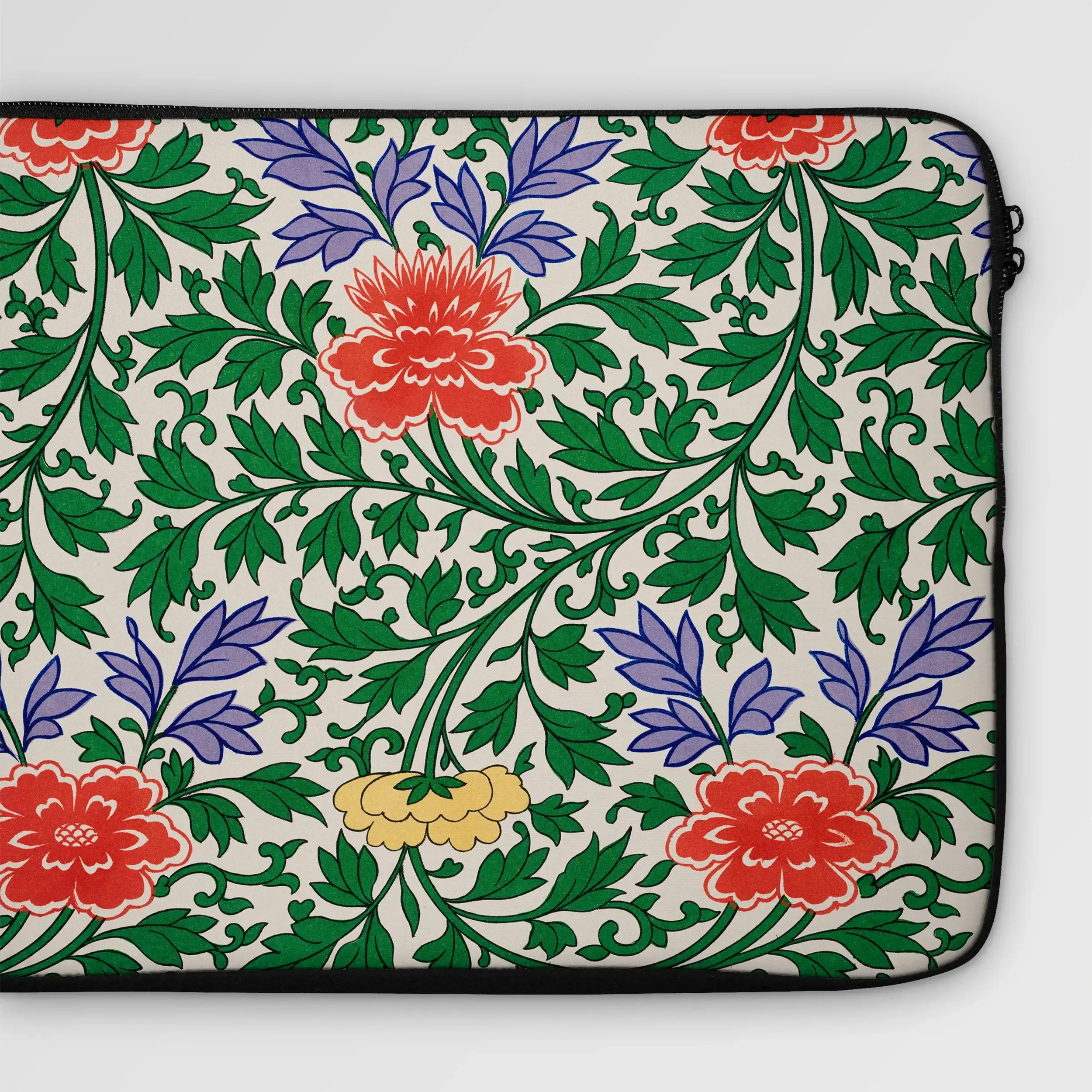 Chinoiserie Floral Illustration - Owen Jones Laptop Sleeve Computer Covers & Skins