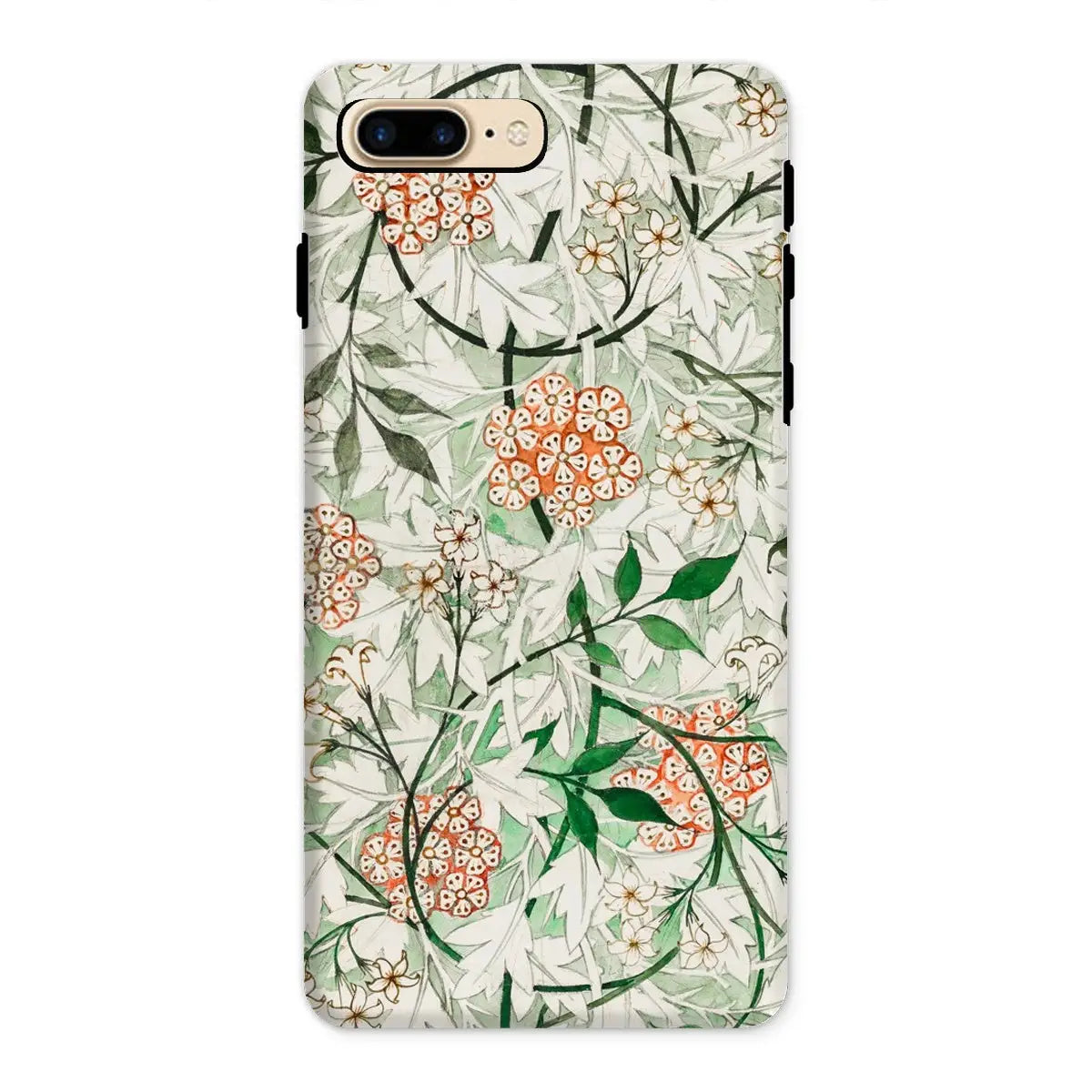 Jasmine - William Morris British Floral Art Iphone Case 8 Plus / Matte Mobile Phone Cases