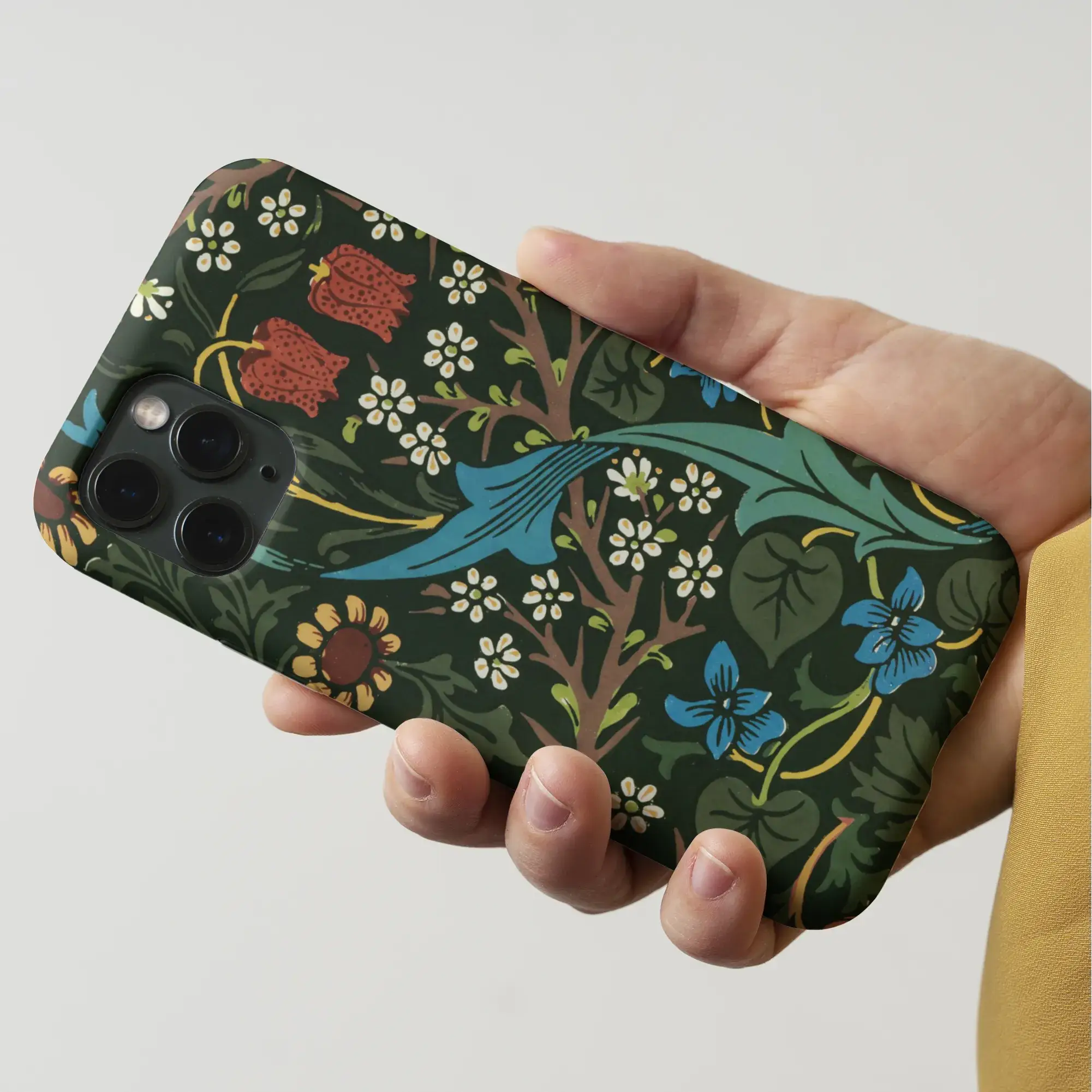 Blackthorn Hawthorn - William Morris Florals Iphone Case Mobile Phone Cases