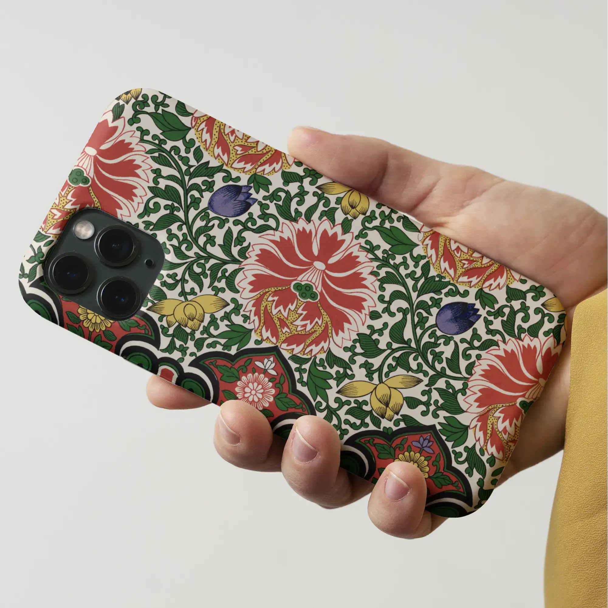 Chinese Floral Pattern Aesthetic Art Iphone Case - Owen Jones Mobile Phone Cases