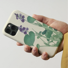 Blooming Hosta - Floral Aesthetic Art Iphone Case - Ohara Koson Mobile Phone Cases